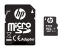 Tarjeta micro SD 64GB clase 10 HP. Mod. SDU64GBXC10HP-EF