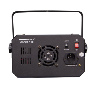 Efecto iluminación. 25 W. LASER AMS. Mod. MULTILIGHT 20