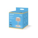 Lámpara de mesa sin cable táctil LED Dédalo GARZA 3000K. Mod. 401574C