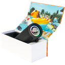 Altavoz bluetooth iluminado con USB y MICRO-SD 20W. Mod. BULLET 20