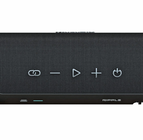 Altavoz inalámbrico bluetooth RIPPLE de 30W color negro HiFuture. Mod. RIPPLEBLK