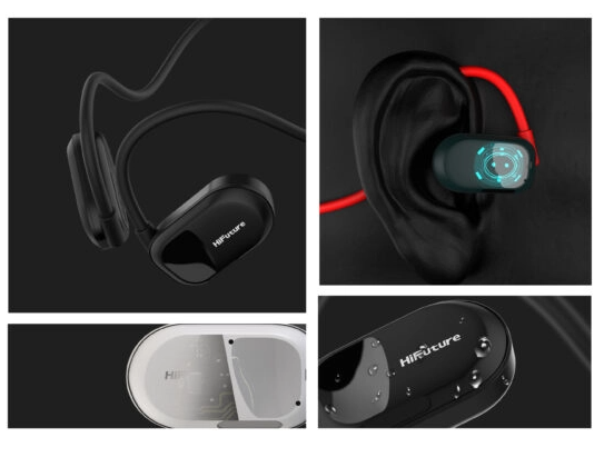 Auricular inalámbrico bluetooth open ear HiFuture. Mod. FUTURMATEBLK