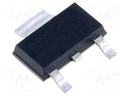 Transistor PNP bipolar 100V 1A 1,6W SOT223. Mod. BCP53-16