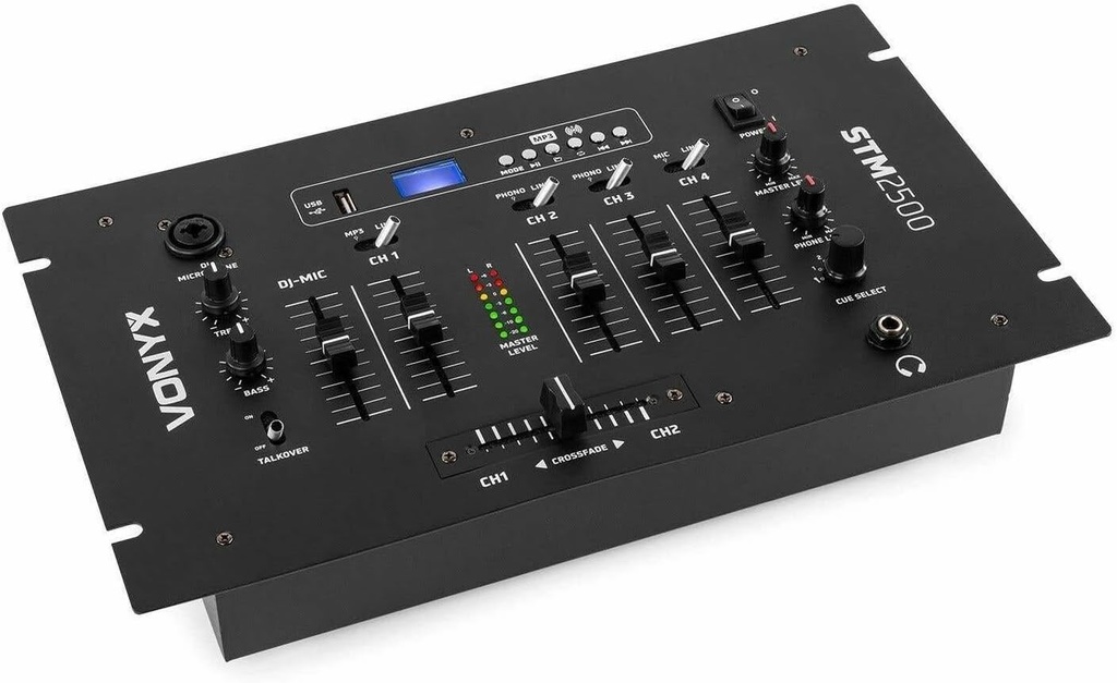 Mesa de mezcla 5 canales USB bluetooth MP3 Vonyx. Mod. STM2500