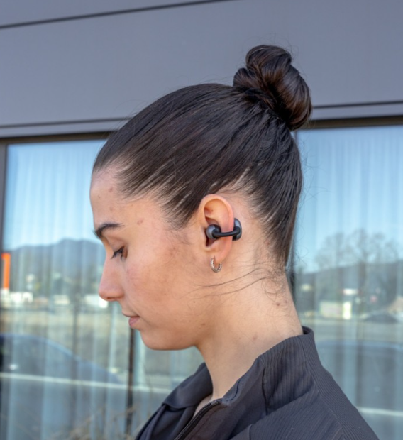 Auriculares Open-Ear tipo clip para llamadas · AirClip negros. Mod. 34152065