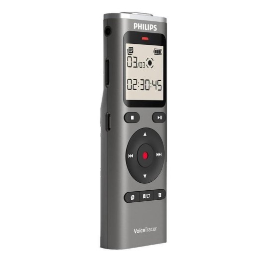 Grabadora digital 8GB flash nand Philips. Mod. DVT1170