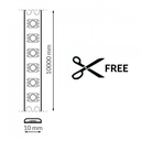 Tira Led 24V Cob Free Cut Ip65 13W/m - 10 Metros 2700K. Mod. LM2787