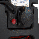 rProyector portátil 30W con base de enchufe 2P+TT IP54. Mod. ASPR3040