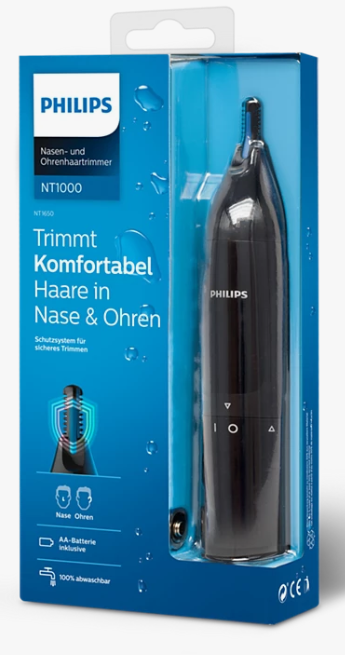 Recortador para nariz y orejas Philips. Mod. NT2650/16