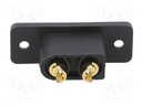 Conector 2pin panel macho XT90