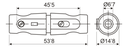 Portafusible aéreo baquelita negro 5x20mm tornillo. Mod. 06.007/N-16457.jpg