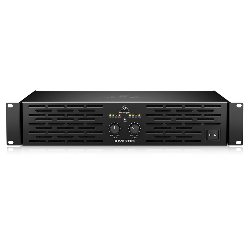 Etapa de potencia 2x800watios@4 oh Behringer. Mod. KM1700