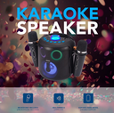 Altavoz inalámbrico Karaoke con 2 micrófonos inalámbricos Daewoo. Mod. DW3008