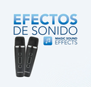 Altavoz inalámbrico Karaoke con 2 micrófonos inalámbricos Daewoo. Mod. DW3008