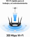Router 4G LTE Wifi 300Mbps Cudy. Mod. LT400
