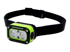 Linterna de cabeza frontal LED sensor 280lm. Mod. 60.342/N