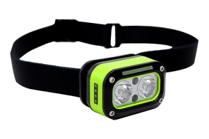 Linterna de cabeza frontal LED sensor 280lm. Mod. 60.342/N