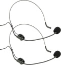 Pack 2 micrófonos Mano y diadema inalámbricos VHF Audibax. Mod. Missouri 2500-1