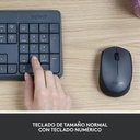Combo teclado y ratón inalámbrico Logitech. Mod. MK235