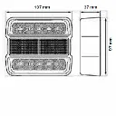 [LDPR00324V] Piloto trasero LED 5 funciones 12 - 24VDC homologado. Mod. LDPR00324V.webp