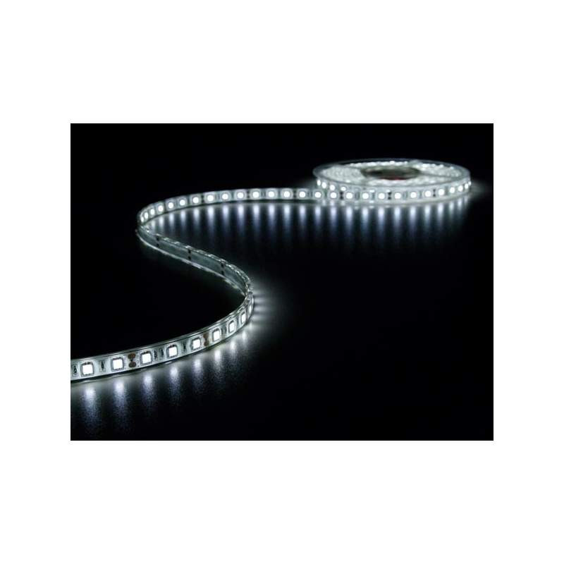 Tira de led flexible 5 metros SMD 5050 60 led / m Blanco Frío IP68. Mod. 5050F12VIP68-8223.jpg