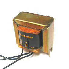 Transformador de chapa Saber 9v+9v 0.2A 16017  con cable