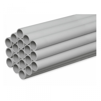 Tubo rígido TPV M-32 PVC Gris 3 metros