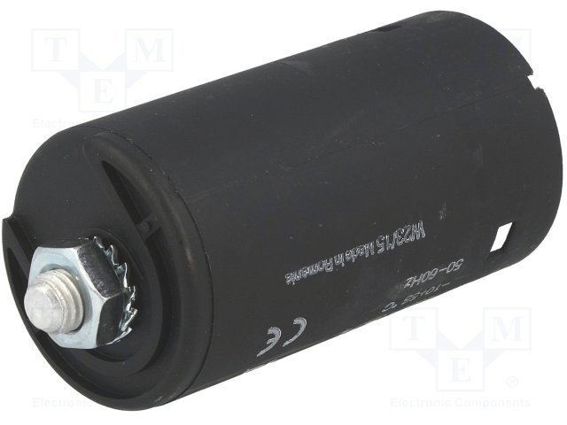 Condensador para motores de arranque 53 - 64uF 250VCA -10÷55°C. Mod. CMS60MF