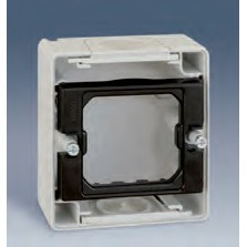 Base Simple de Superficie SIMON 44 AQUA. Mod. 4400751-035