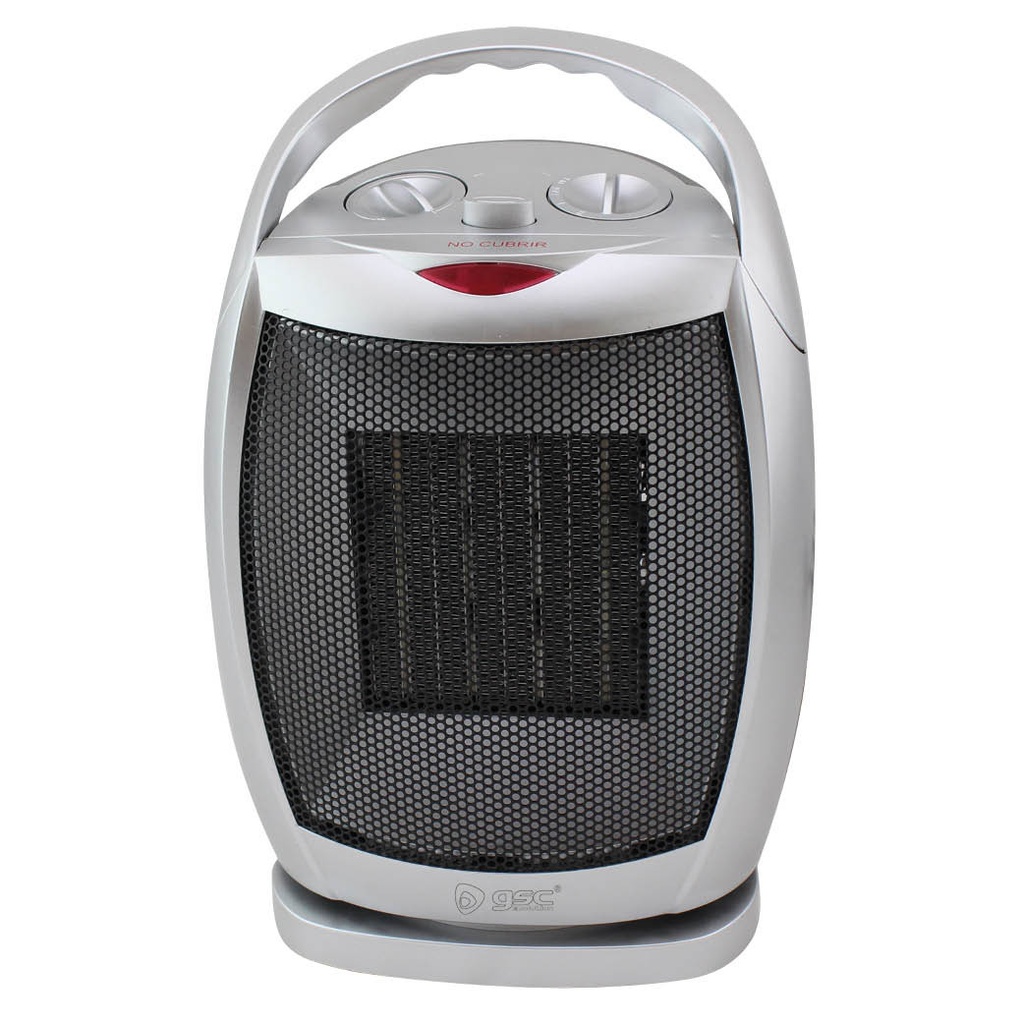 [005104900GSC] Calefactor vertical giratorio cerámico 1500W GSC. Mod. 005104900