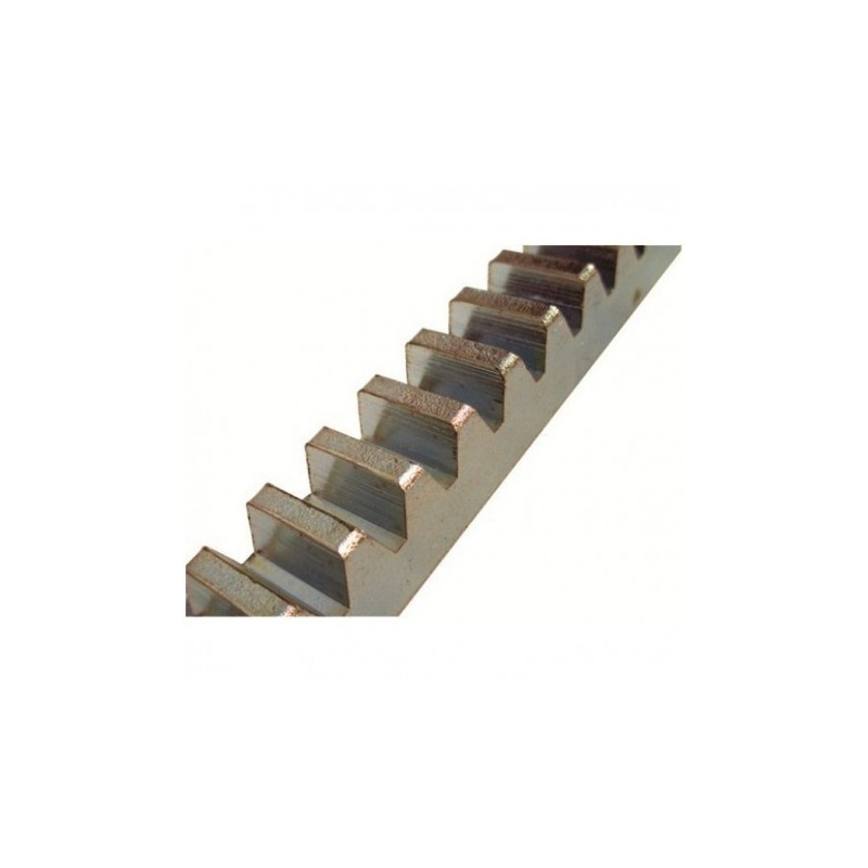 Cremallera cincada para soldar 2 metros 22x22mm. Mod. 01010104