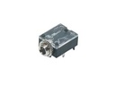 Conector base jack 3.5 hembra c/impreso c/tuerca. Mod. 0234