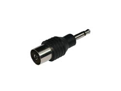 Conector Adaptador jack ø3,5 mm. Mono a Hembra TV. Mod. 0291