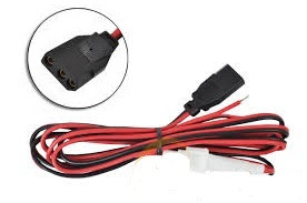 Cable alimentación emisora 3 pin. Mod. 0318