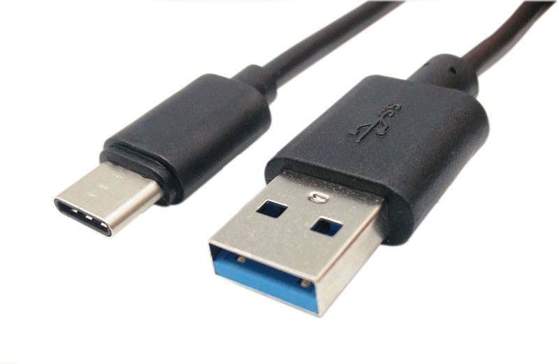 Conexión USB A 3.0 a USB C 3.1, 1m.