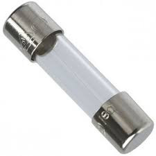Fusible cristal 6,3x32mm. Fusión rápida. 25 A /250V. Mod. 2739