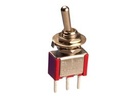Interruptor unipolar tres posiciones (0 centro). 3A./250V. C/IMP. Mod. BR7000023