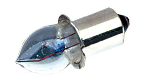 Bombilla de filamento prefoco 2.4V 0.5A. Mod. 10995