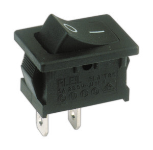 [11182CEDH] Conmutador 10A 250V ON-ON faston. Mod. 11.182.C