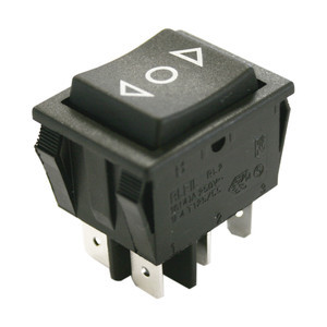 Pulsador bipolar 3 posiciones (ON)-OFF-(ON) Retorno a 0. Mod. 11405ITPR