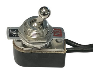 Interruptor unipolar ON-OFF c/cable 3A 250VAC. Mod. 11.420.I/M/CC