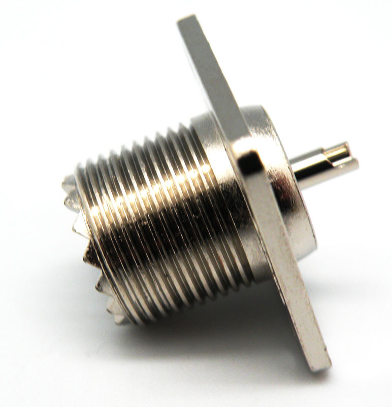 [1316ELG] Conector PL hembra chasis con fijacioon a tornillo 1316