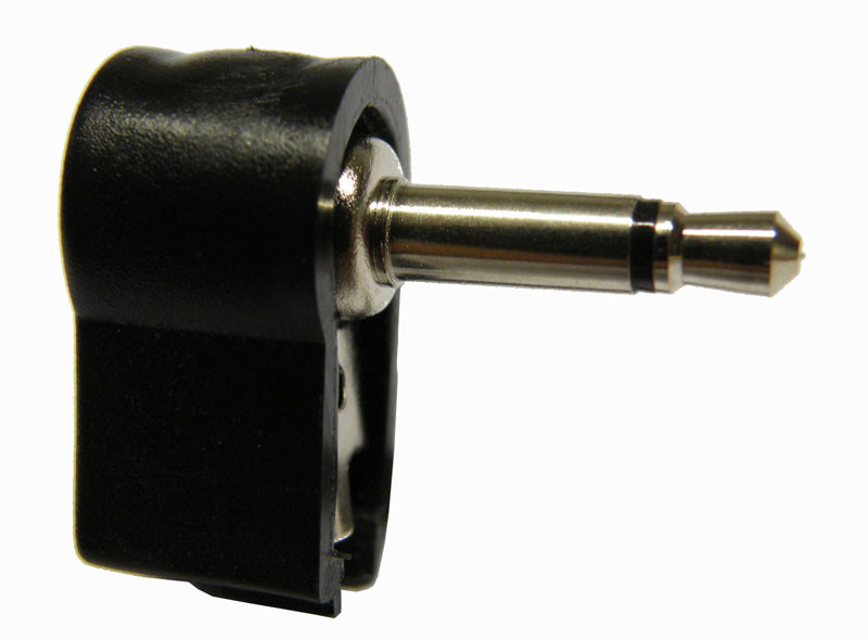 [1363ELG] Conector jack macho mono acodado 1363