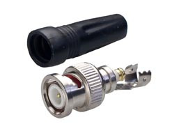 Conector BNC aéreo macho Tornillo. Mod. 3991CON407