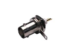 [1411AVA] Conector BNC Hembra fijación a rosca. Terminal dorado. Mod. 1411