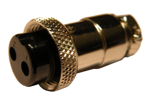 [15052AVA] Conector micro hembra 2 pin aéreo. Mod. 102302F