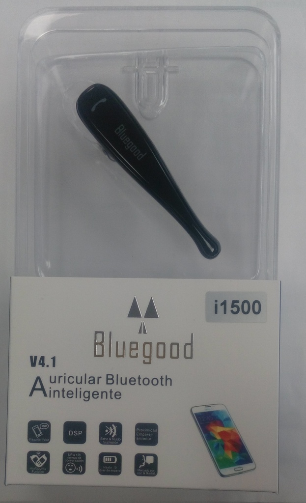 Auricular manos libres bluetooth. Mod. I1500
