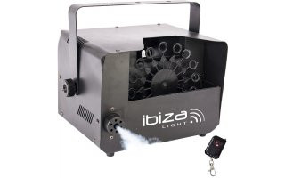Máquina 2 en 1 humo y burbujas Ibiza Light. Mod. FOG-BUBBLE400