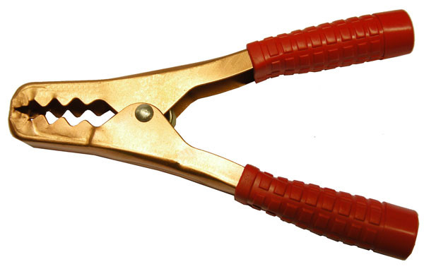 [1556ELG] Pinza de batería 75A roja 135mm. Mod. 1556
