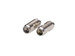 Conector Adaptador SMA Doble Hembra, ambas Caras Inversas (RP) Aislante Teflón. Mod. 1616-B